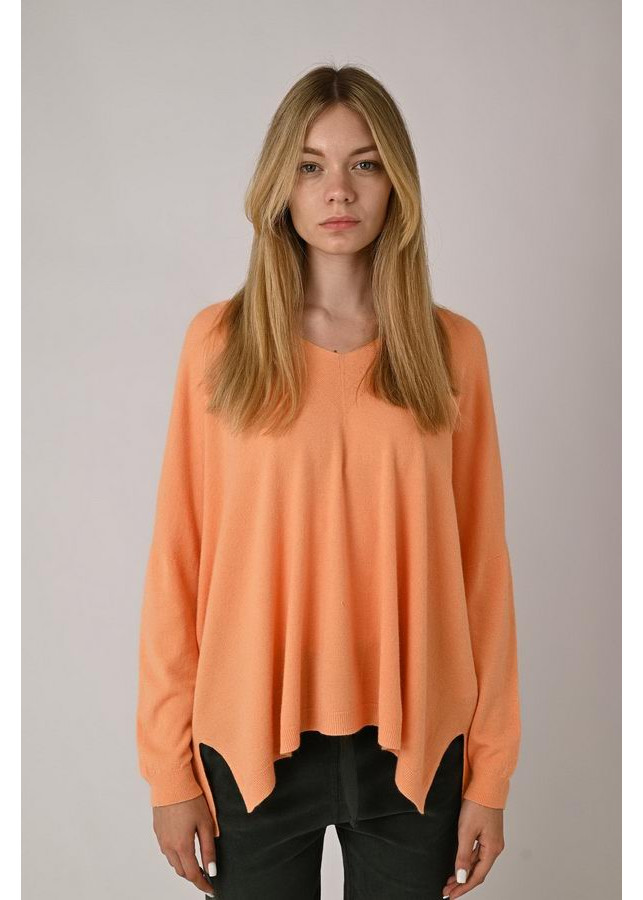 Пуловер женский JnJ (светло-оранжевый)