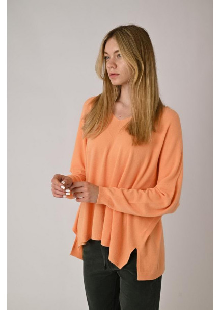 Пуловер женский JnJ (светло-оранжевый)