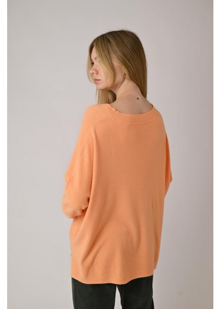 Пуловер женский JnJ (светло-оранжевый)